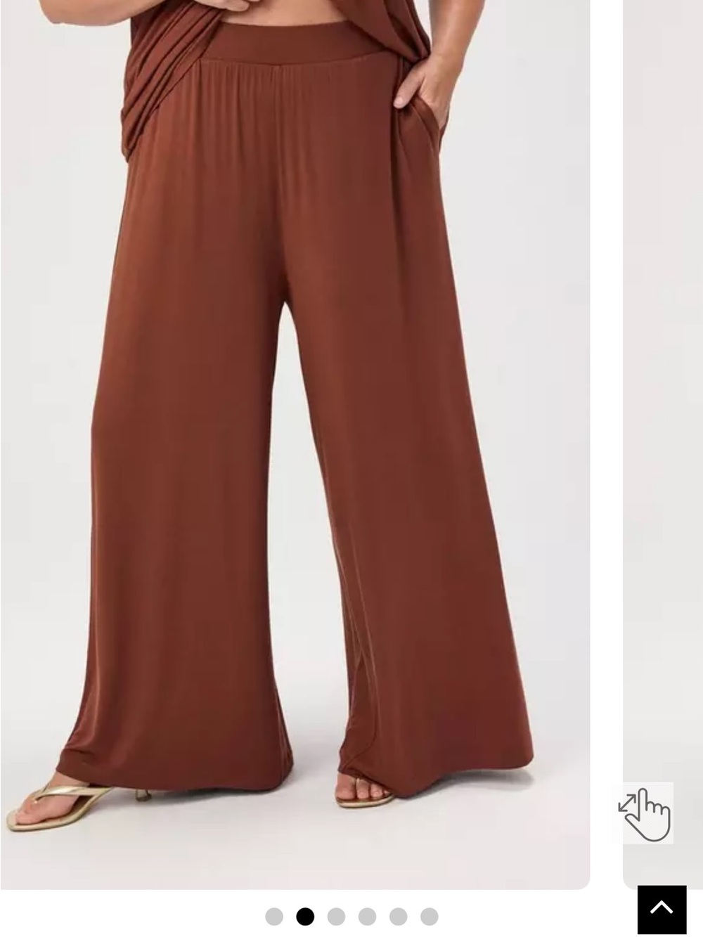 Torrid Super Soft Wide Leg Pull On Pant 3 Tall High Rise 3T